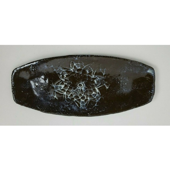 Handmade Other - Handmade Modern Art Pottery Floral Tray Platter
